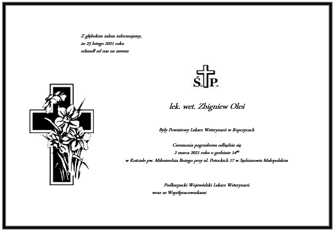 Zbigniew Oleś - klepsydra