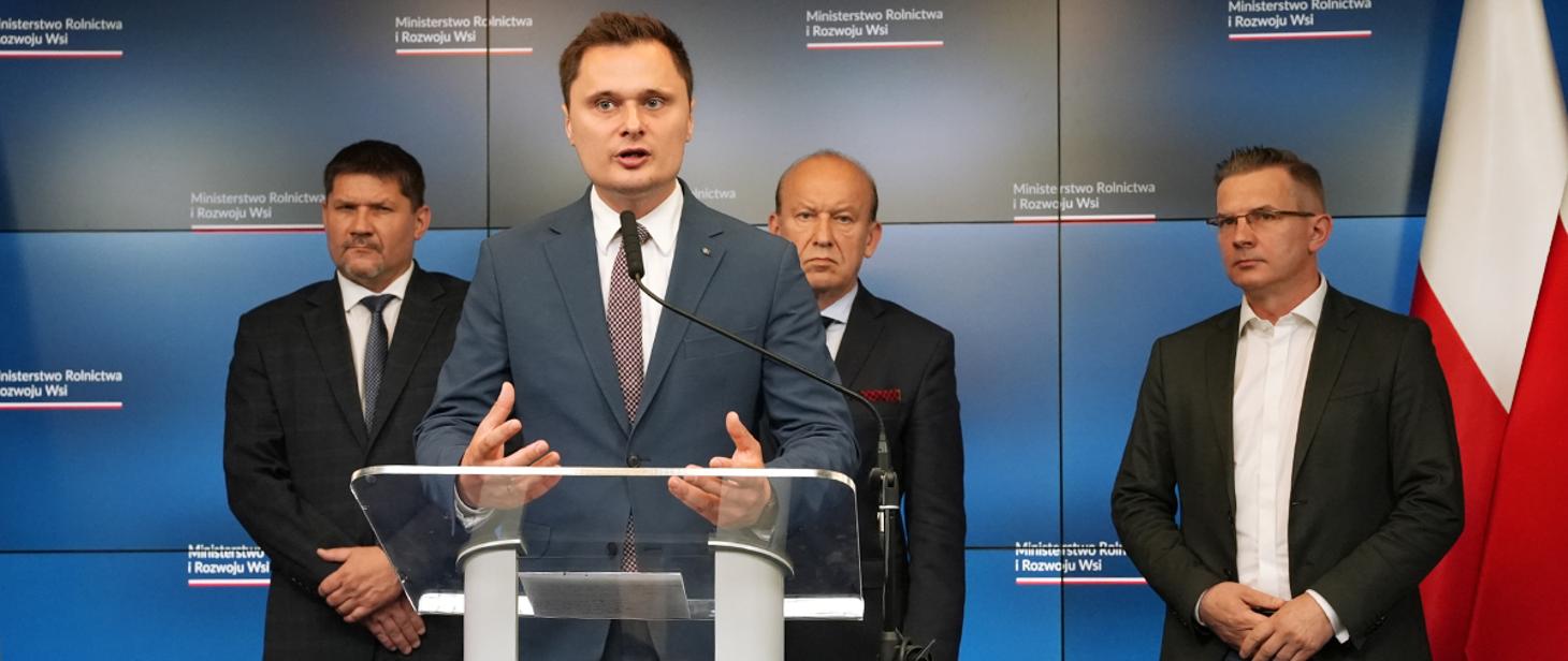 Polski drób jest bezpieczny - Konferencja prasowa w MRiRW