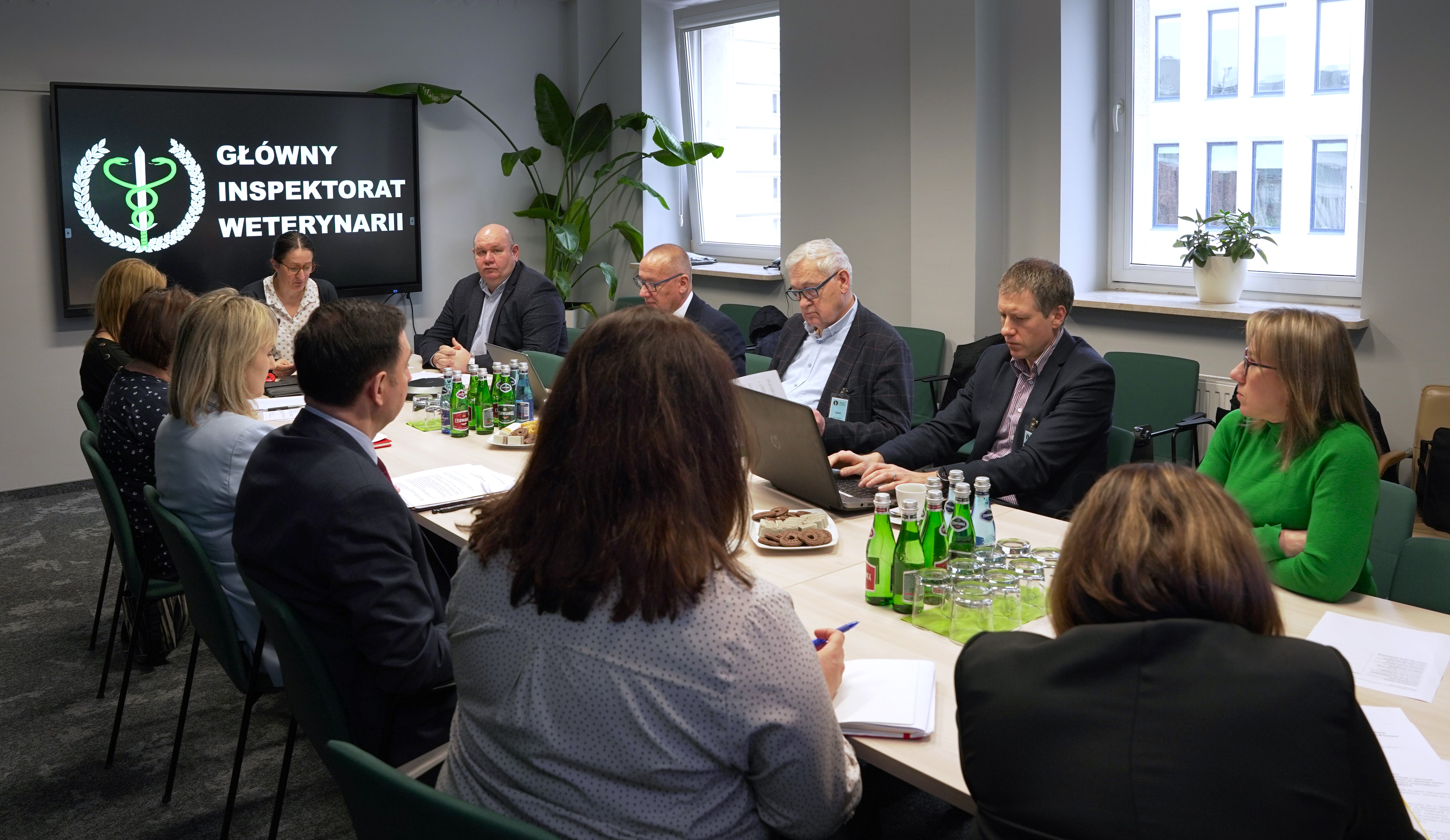Pierwsze posiedzenie nowo powołanej Rady ds. Laboratoriów z udziałem Zastępcy Głównego Lekarza Weterynarii Krzysztofa Jażdżewskiego