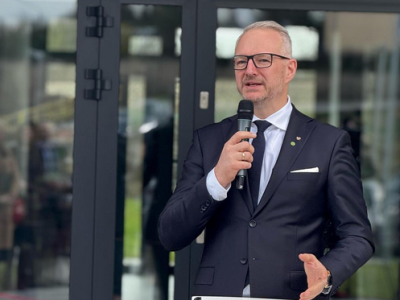 Otwarcie PIW w Giżycku. Radosław Król (Wojewoda Warmińsko-Mazurski)