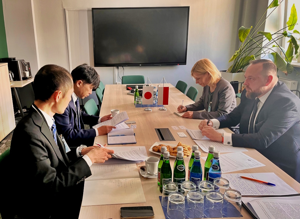 Spotkanie z przedstawicielami Ambasady Japonii w W
