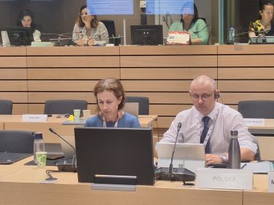 Z-ca GLW Jakub Kubacki podczas spotkania  Grupy Roboczej