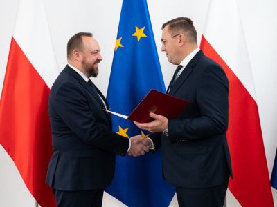 Wręczenie powołań przez Ministra Stefana Krajewskiego (fot. MRiRW)