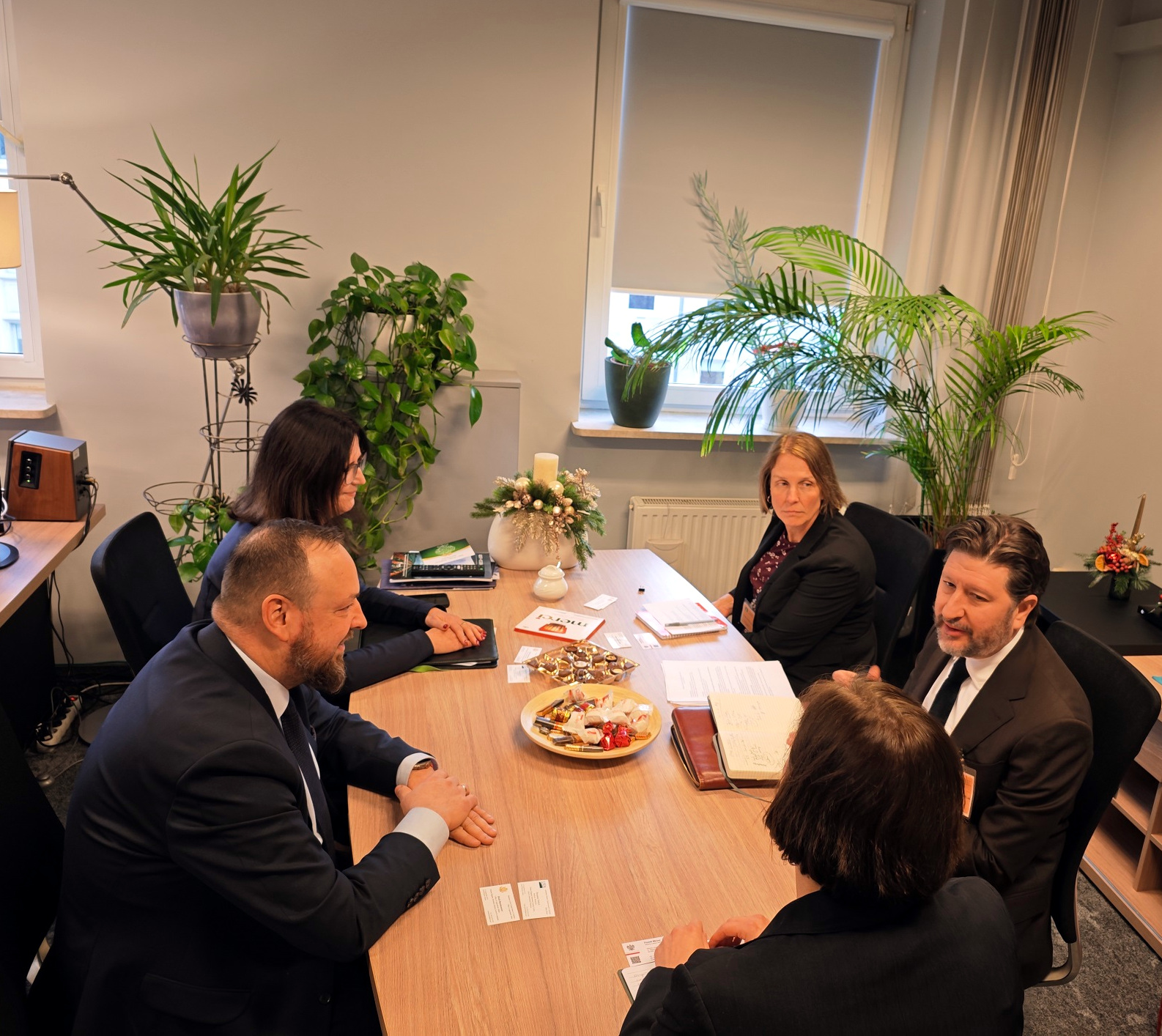 Spotkanie Głównego Lekarza Weterynarii z radcą 