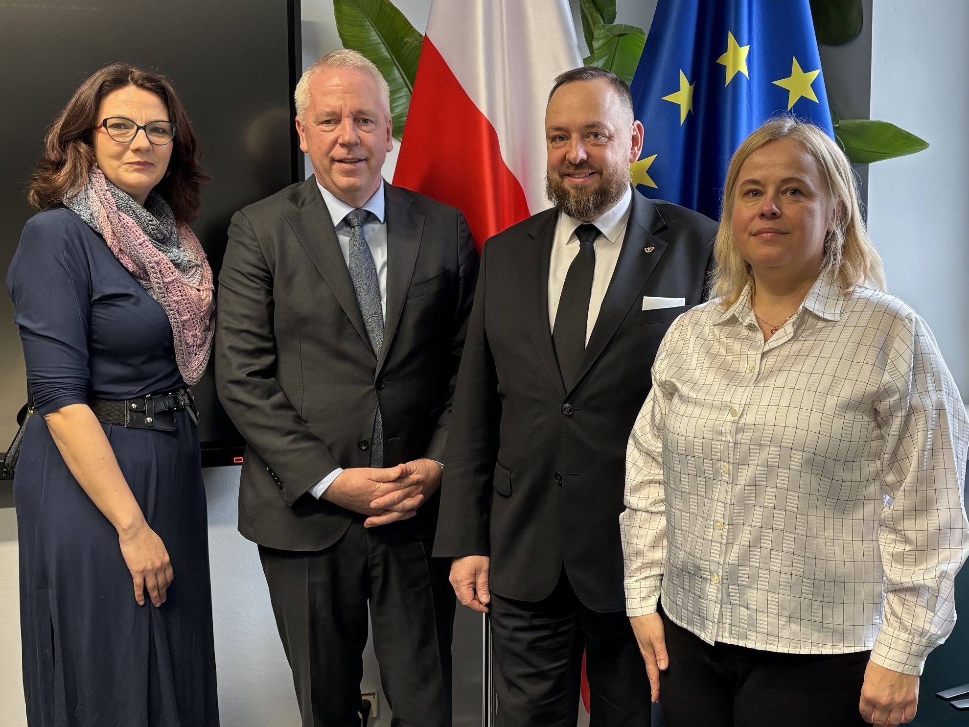 Wizyta przedstawicieli Ambasady Królestwa Niderla