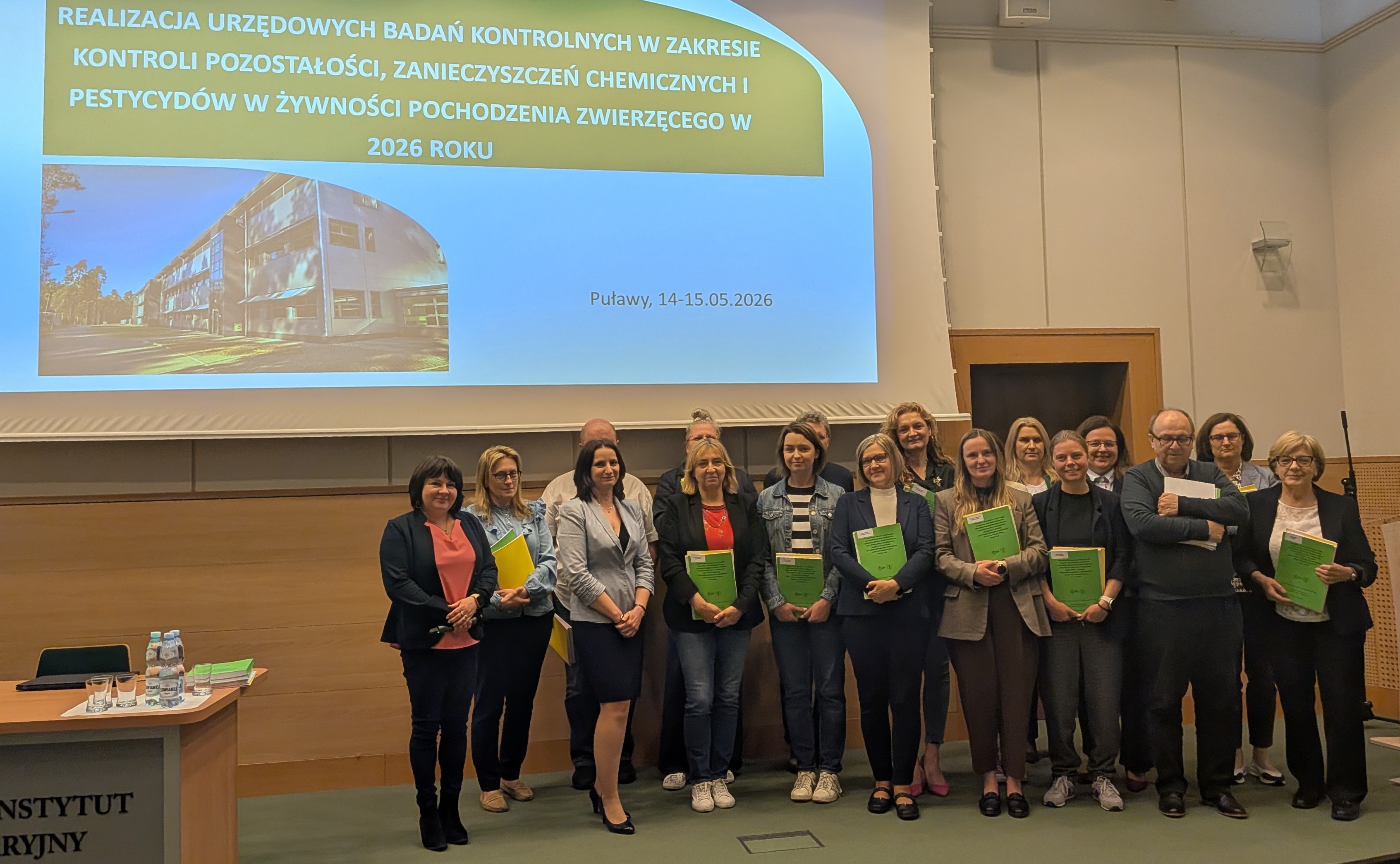 Spotkanie z laboratoriami urzędowymi Inspekcji We