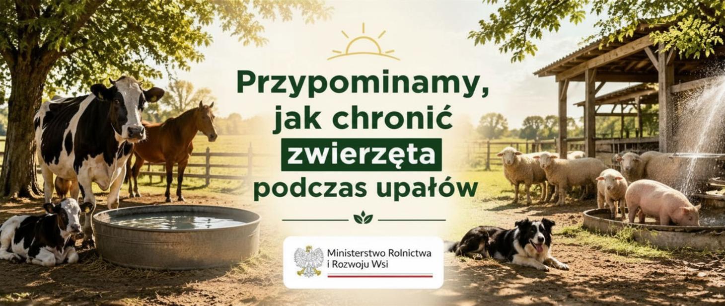 Upały a dobrostan zwierząt - jak chronić zwierz