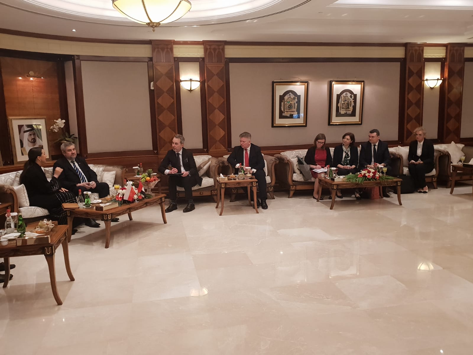 Wizyta polskiej delegacji w Zjednoczonych Emiratach Arabskich 