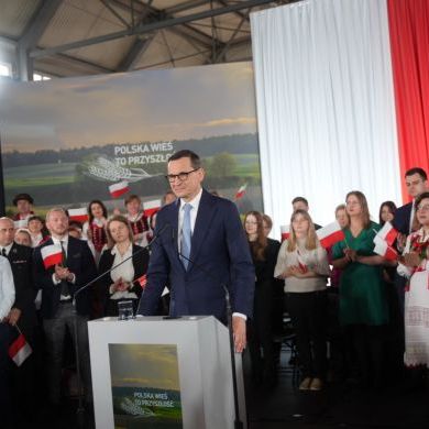 Konwencja dot. rolnictwa w miejscowości Łyse z udziałem Głównego Lekarza Weterynarii Pawła Niemczuka 