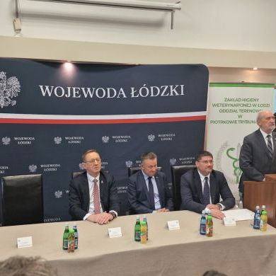 Otwarcie nowej pracowni diagnostyki ASF w Piotrkowie Trybunalskim 