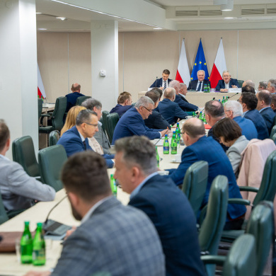Spotkanie ministra Czesława Siekierskiego i wiceministra Jacka Czerniaka z przedstawicielami branży mięsnej (fot. MRiRW)