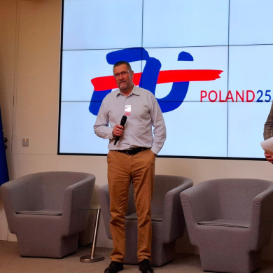 GLW podczas przemówienia