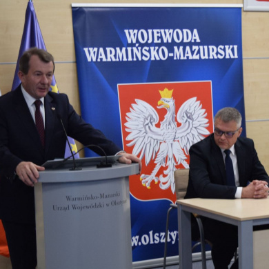 Wręczenie pracownikom warmińsko-mazurskiej Inspekcji Weterynaryjnej odznaczeń państwowych
