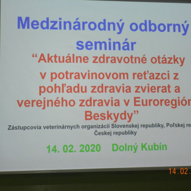 Dolný Kubín gościł Głównych Lekarzy Weterynarii krajów należących do Euroregionu Beskidy